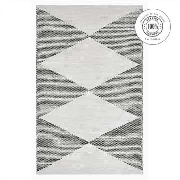 Fab Habitat Eco-Friendly Washable Area Rug - Stain Resistant