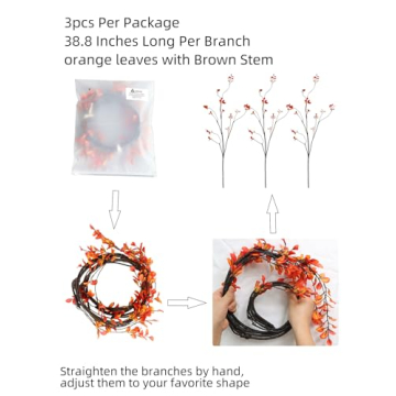 Curly Willow Fake Branches for Chic Home Decor