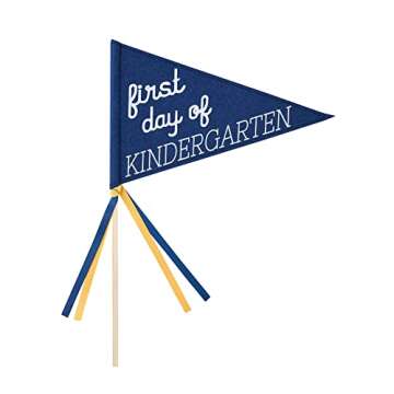 Mud Pie Back to School Pennant Set, Multicolor