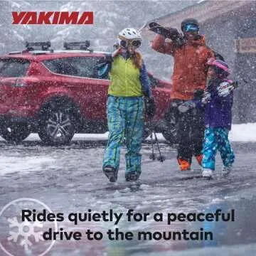 Yakima Universal Roof Rack for Ski and Snowboard Transportation