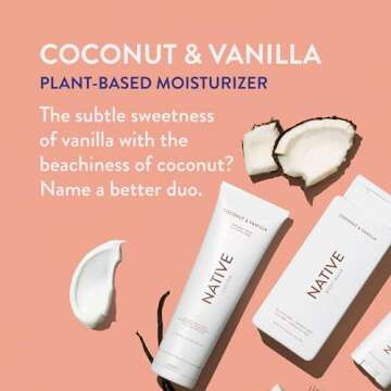 Native Body Lotion - Coconut and Vanilla Hydration for All