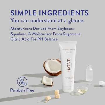 Native Body Lotion - Coconut and Vanilla Hydration for All