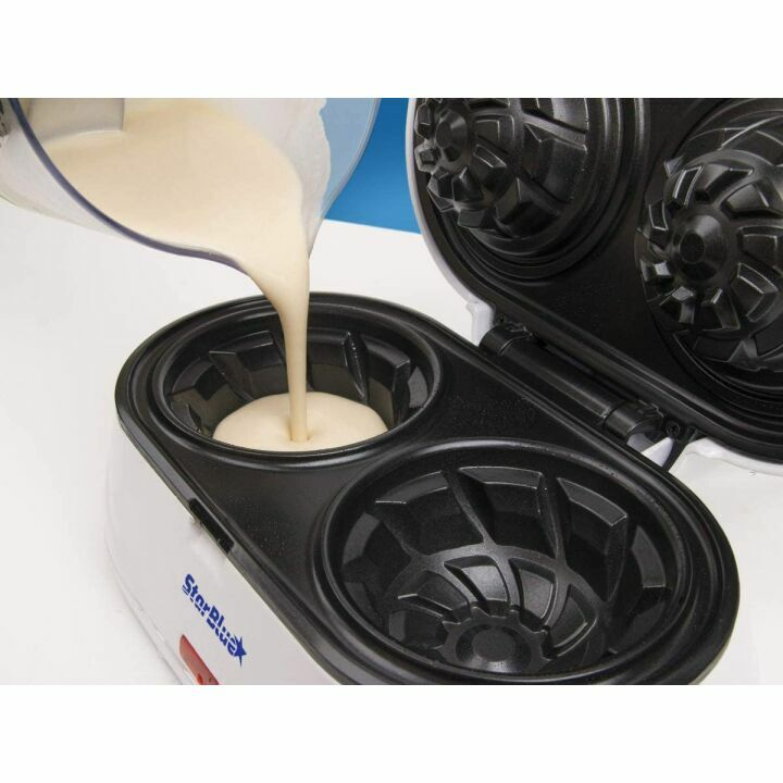StarBlue Double Waffle Bowl Maker for Ice Cream