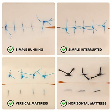 Suture Practice Kit for Skill Training and Education