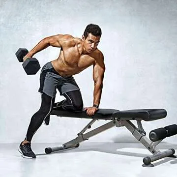 RitFit 35LB Dumbbells for Home Gym Strength Training