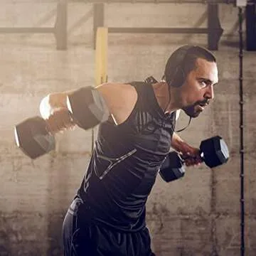 RitFit 35LB Dumbbells for Home Gym Strength Training