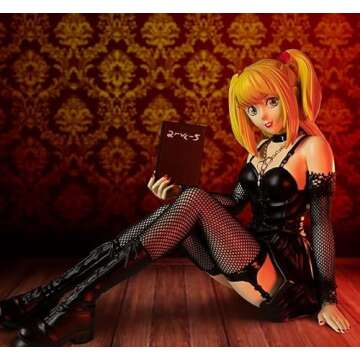 ABYSTYLE Studio Death Note Misa SFC Collectible PVC Figure Statue Anime Manga Figurine Home Room Office Décor Gift