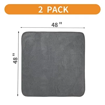 LOOBANI Extra Large Reusable Dog Mat for Floor Protection