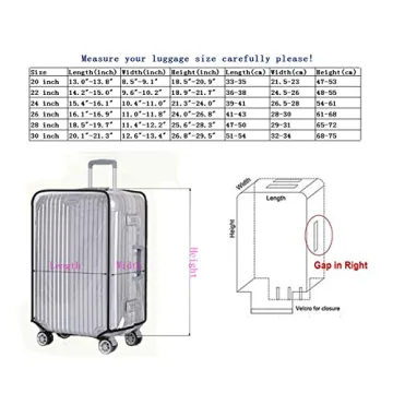 JenKin Luggage Cover - Waterproof Protector for Travel