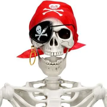 5 Ft Life-Size Skeleton for Halloween Decorations Outdoor