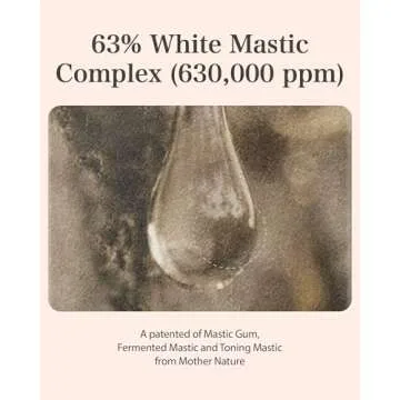 Mastina Mastic Ampoule (Dropper Type, 0.5fl oz) - Dark Spot Remover Face Serum for Even Skin Tone. Fermented Mastic Gum.