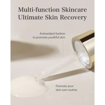 Mastina Mastic Ampoule (Dropper Type, 0.5fl oz) - Dark Spot Remover Face Serum for Even Skin Tone. Fermented Mastic Gum.