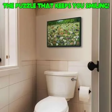 Funwares 101 Pooping Puppies Puzzle for All Ages - 500 Pieces