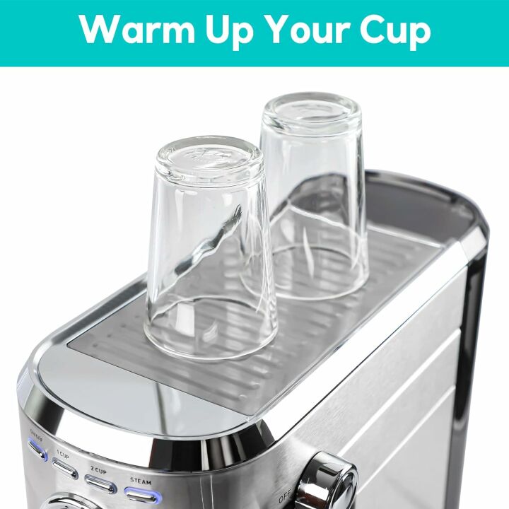 20 Bar CASABREWS Espresso Machine with Frother