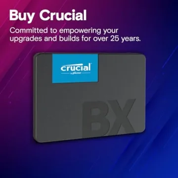 Crucial BX500 1TB 3D NAND SATA SSD for Fast Performance