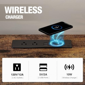 Seventable Nightstand: Stylish, Functional, LED Nightstand