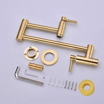 Fonveth Brushed Gold Kitchen Faucet - Elegant & Durable