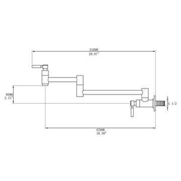 Fonveth Brushed Gold Kitchen Faucet - Elegant & Durable