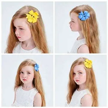  ChoiCBaby 60pcs Hair Bows – Perfect for Stylish Girls