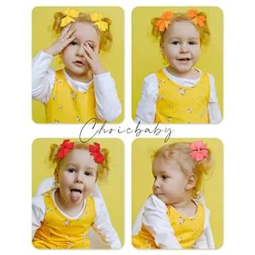  ChoiCBaby 60pcs Hair Bows – Perfect for Stylish Girls