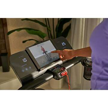 Echelon Stride Treadmill , Smart Foldable, 300 Lb Capacity, Motorized Incline, Comfortable Air Cushioning Deck , Elevate Home Workouts, Easy Storage, USB Charging Port + 30-Day Free Membership