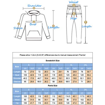 Tebreux Men's 2 Piece Jogging Tracksuit Green 2XL
