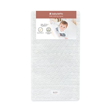 Eco-Friendly Babyletto Pure Core Mini Crib Mattress - Lightweight & Waterproof