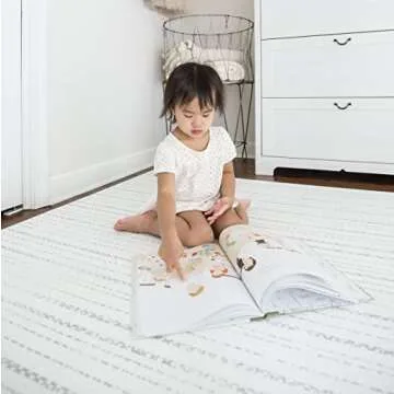 Ruggish Lola Play Rug 4.8 x 7.0 ft - Soft and Safe for Kids