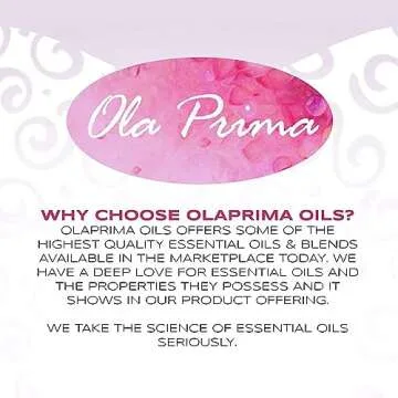 Ola Prima Lavender Essential Oil for Diffuser and Crafts