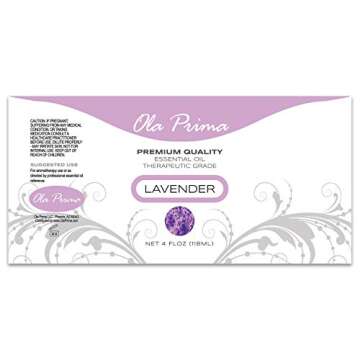 Ola Prima Lavender Essential Oil for Diffuser and Crafts