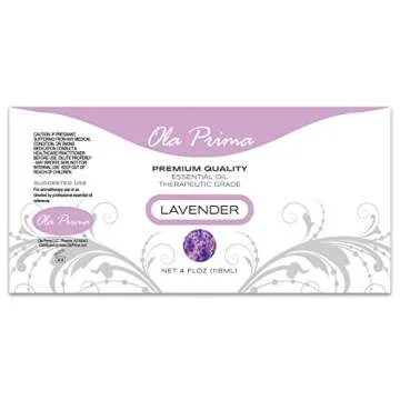 Ola Prima Lavender Essential Oil for Diffuser and Crafts