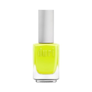 duri 158N Atomic Neon Yellow Nail Polish for Vibrant Nails