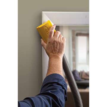 HYDE Dust-Free Sponge Sander for Effortless DIY Projects