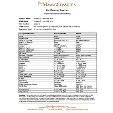 Vitamin C Powder - Pure L-ascorbic Acid 1.8oz | Skincare Essential