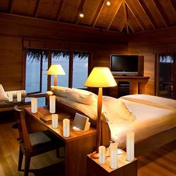 Vinkor Flameless Candles with Remote Timer and Brightness Control