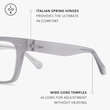LOOK OPTIC Cosmo Reader - Lightweight Stylish Reading Glasses