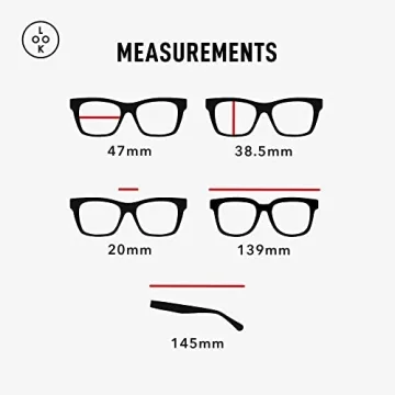 LOOK OPTIC Cosmo Reader - Lightweight Stylish Reading Glasses