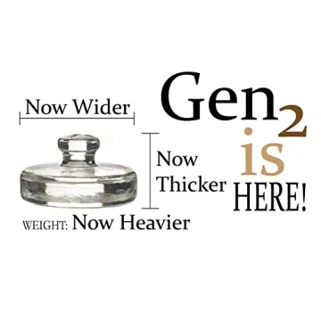 Premium Glass Fermentation Weights for Mason Jars