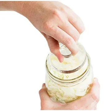 Premium Glass Fermentation Weights for Mason Jars