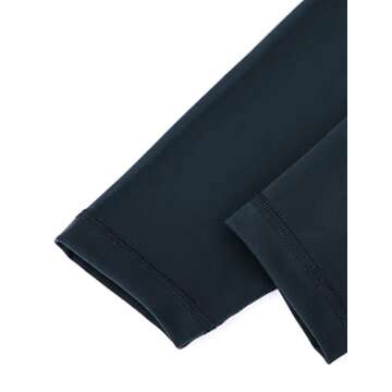 CRZ YOGA Womens Brushed Naked Feeling Workout Leggings 25" - High Waisted Gym Compression Tummy Control Yoga Pants True Navy Medium