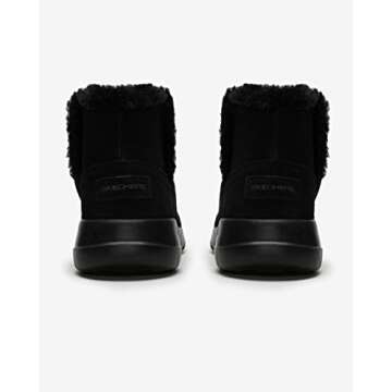 Skechers Women's ON-The-GO Joy 15501 Chukka Boot, Black, 8 M US