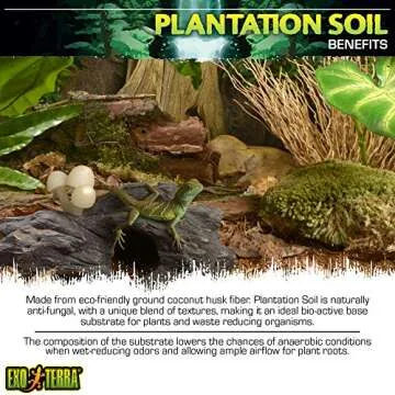 Exo Terra Plantation Soil 8 Quarts Natural Substrate