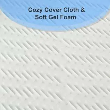 OYT Queen Size Mattress, 10" Inch Gel Memory Foam Queen Bed Mattress in a Box with CertiPUR-US Certified Foam for Sleep Supportive & Pressure Relief,Cloud-Like Experience