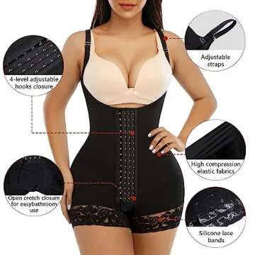 SHAPERX Faja Colombiana Tummy Control Shapewear for Women