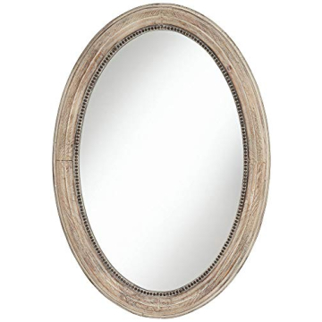 Noble Park Zahra Oval Decorative Wall Mirror for All Spaces