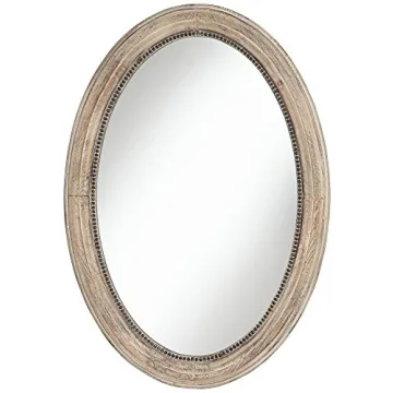 Noble Park Zahra Oval Decorative Wall Mirror for All Spaces