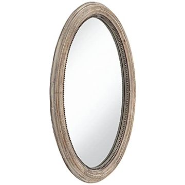 Noble Park Zahra Oval Decorative Wall Mirror for All Spaces