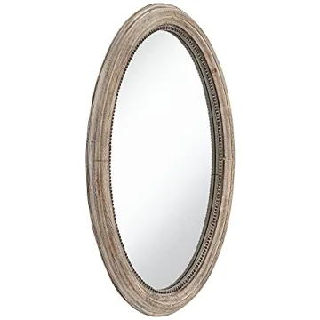 Noble Park Zahra Oval Decorative Wall Mirror for All Spaces