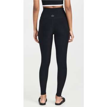 Beyond Yoga Spacedye at Your Leisure Midi Leggings - Black