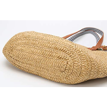 Epsion Straw Beach Bags Tote - Stylish Summer Accessory